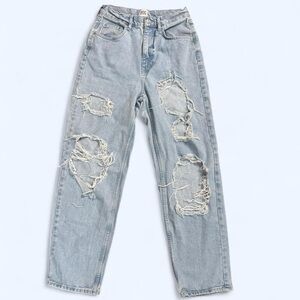 BDG High-Rise Baggy Distressed Jeans